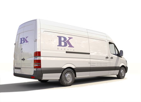 BaKare beds service delivery van